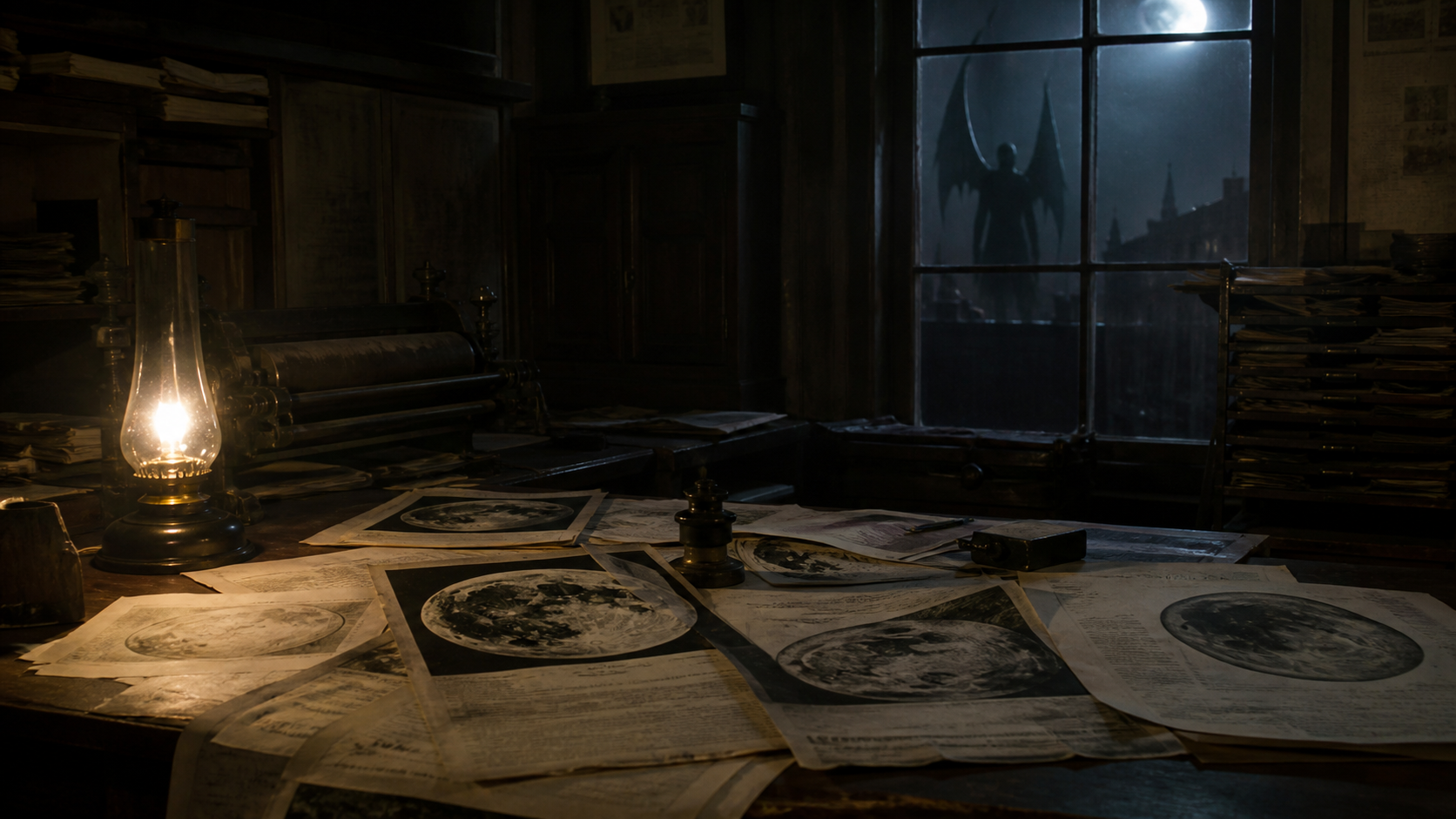 Uomini-pipistrello, giornali e panico dolce: anatomia paranormale della Great Moon Hoax