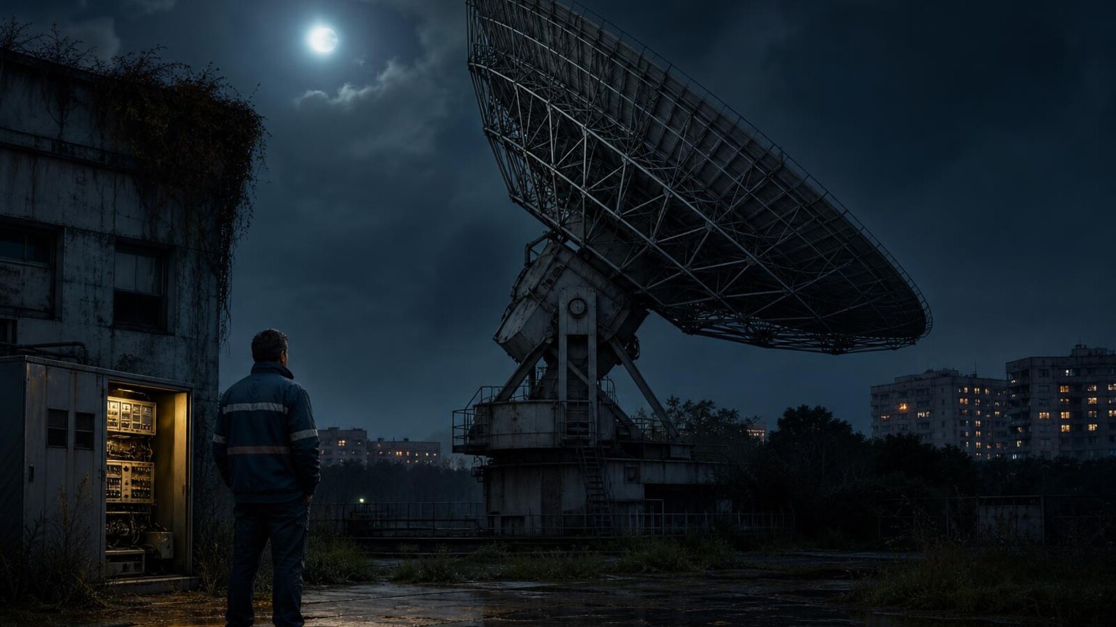 Il radiotelescopio puntava a casa mia