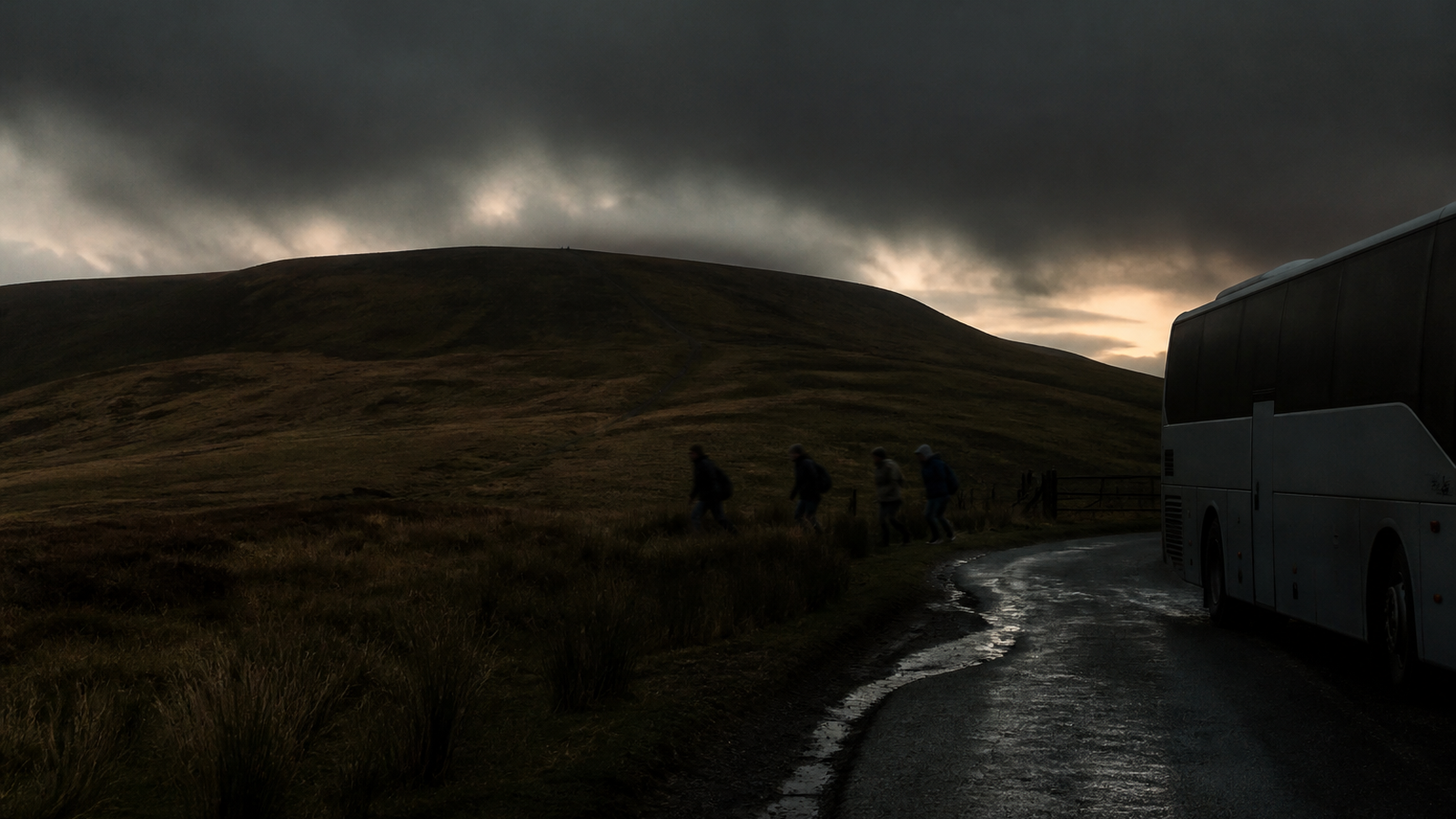 La collina di Pendle appare solo nelle foto scattate male