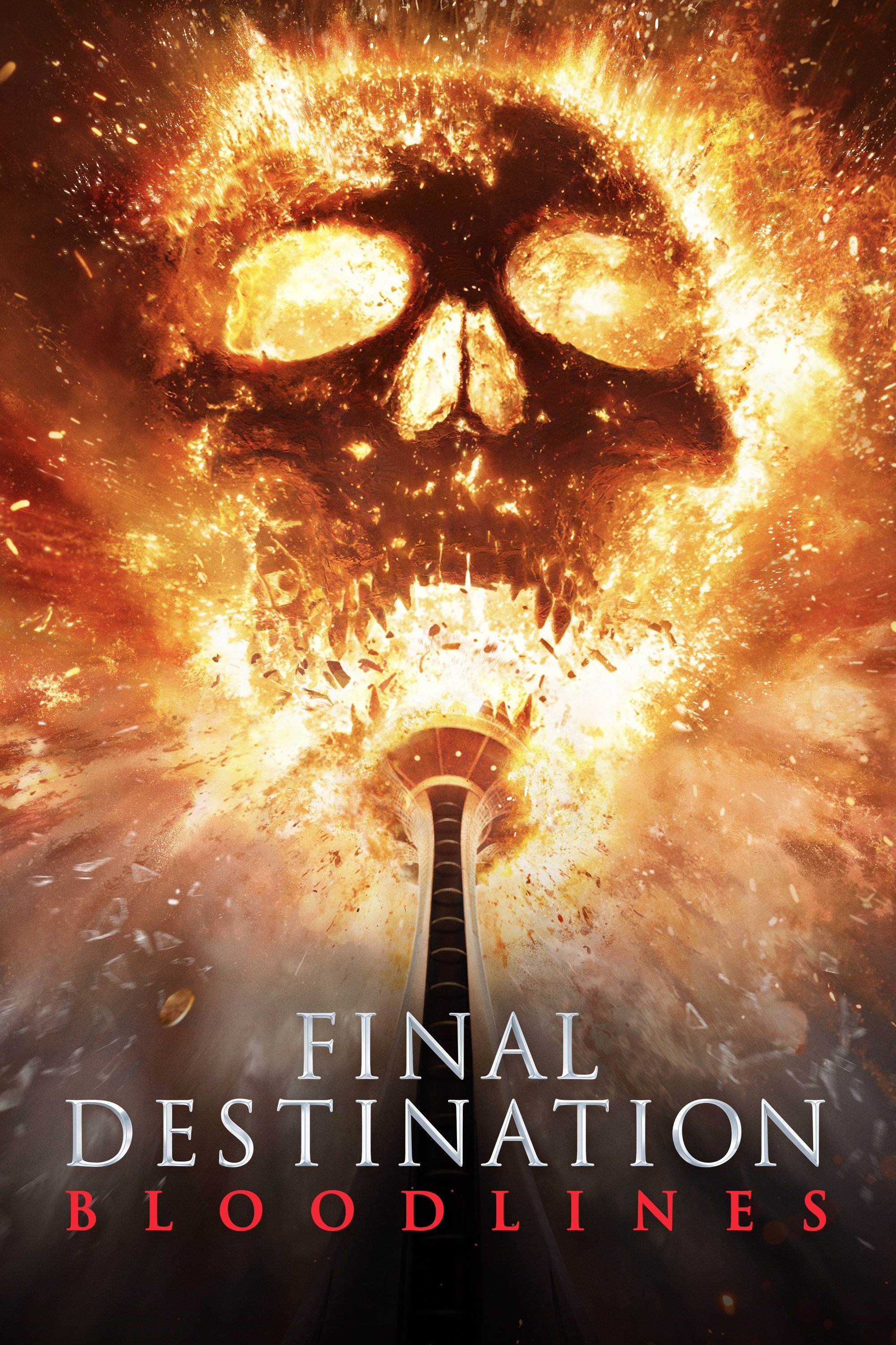 Locandina verticale reale di Final Destination Bloodlines del 2025