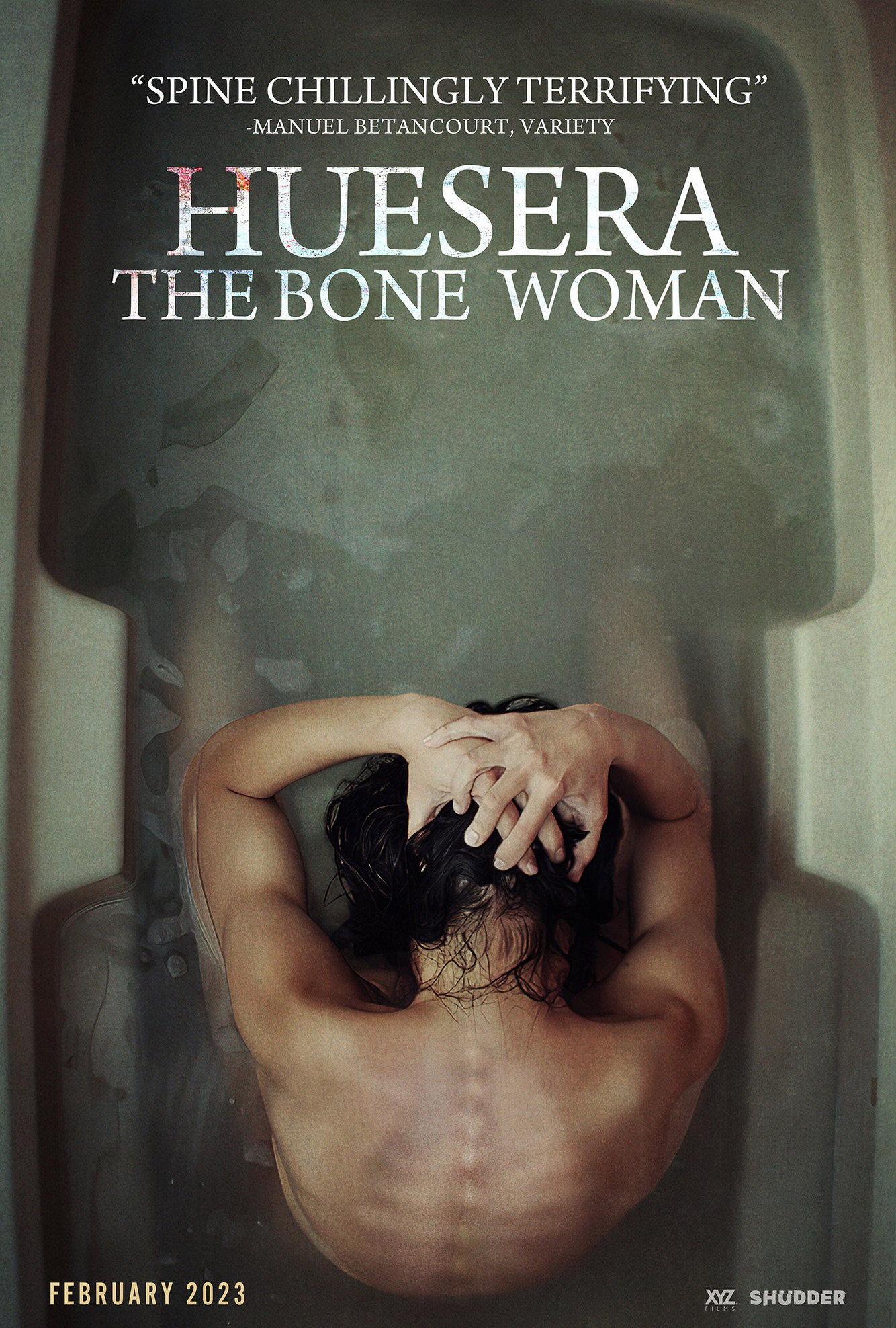 Locandina ufficiale verticale di Huesera: The Bone Woman