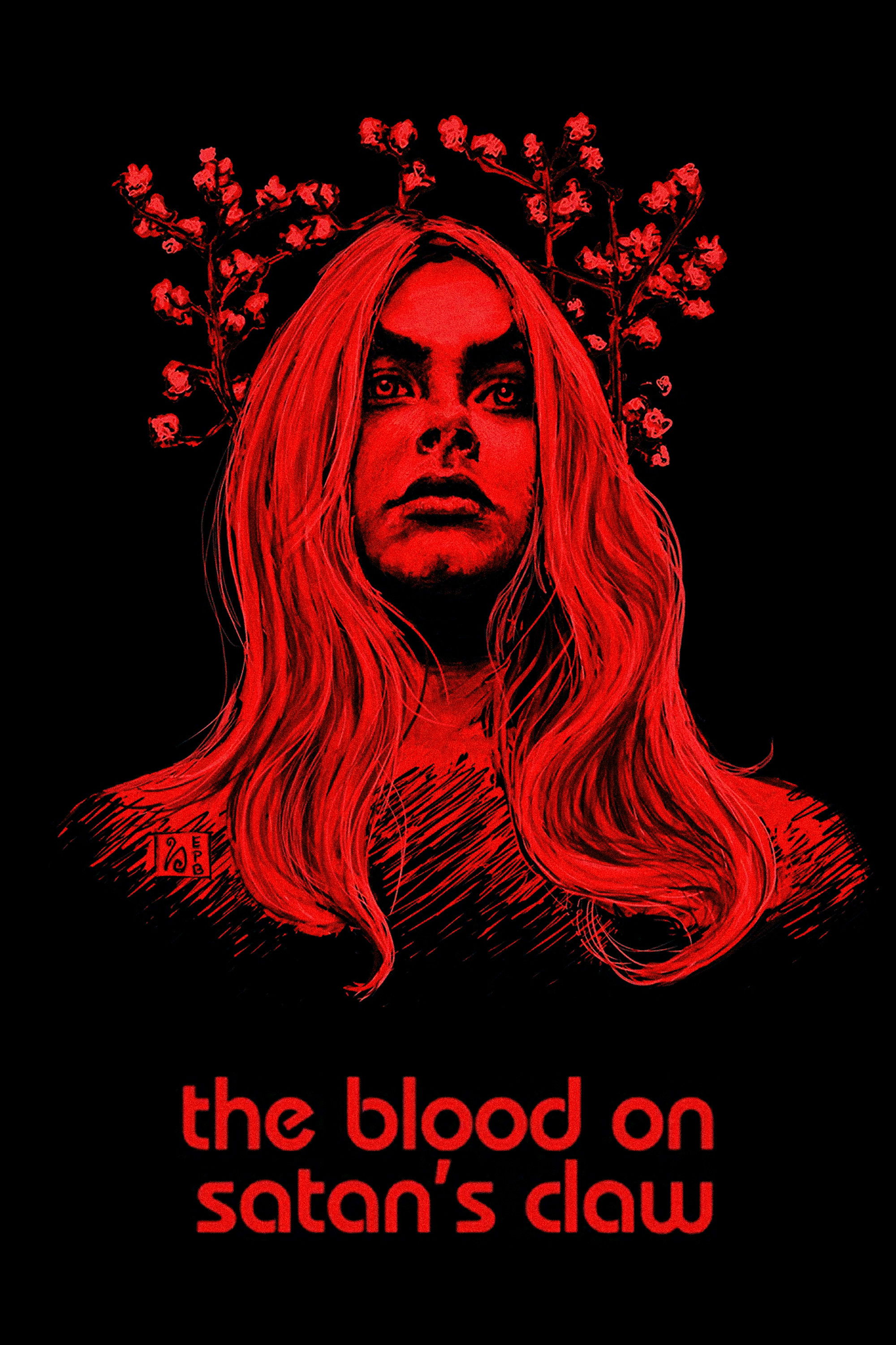 Locandina ufficiale verticale di The Blood on Satan's Claw del 1971